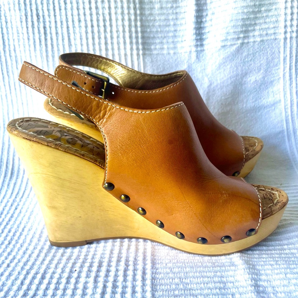 Sam Edelman wedge sandals size 6.5 medium